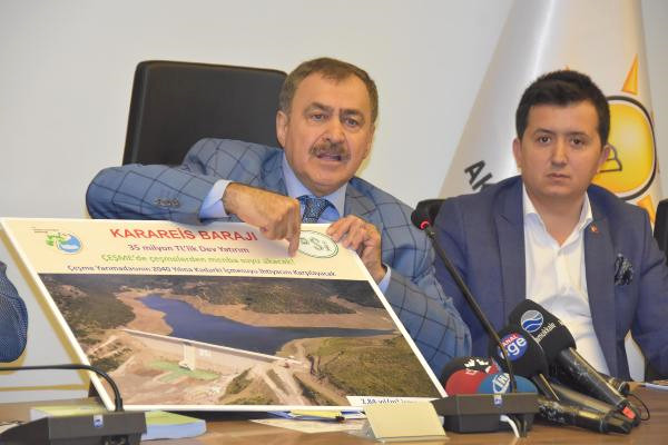 Bakan Eroğlu Yatırımları Saydı, Muhalefete Yüklendi