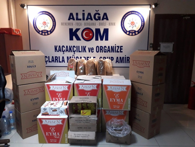 İzmir’de Kaçak Tütün Operasyonu