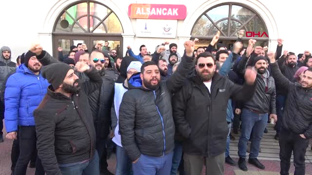 İzmir İzban İşçileri Greve Devam Etme Kararı Aldı