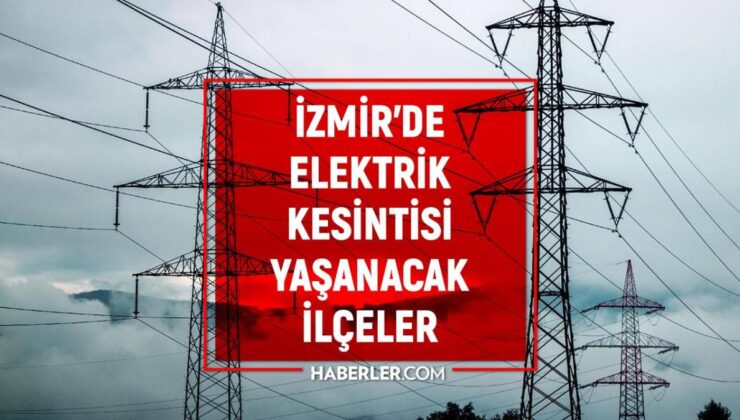 13 Nisan İzmir GEDİZ elektrik kesintisi! YENİ KESİNTİLER! İzmir’de elektrik ne vakit gelecek?