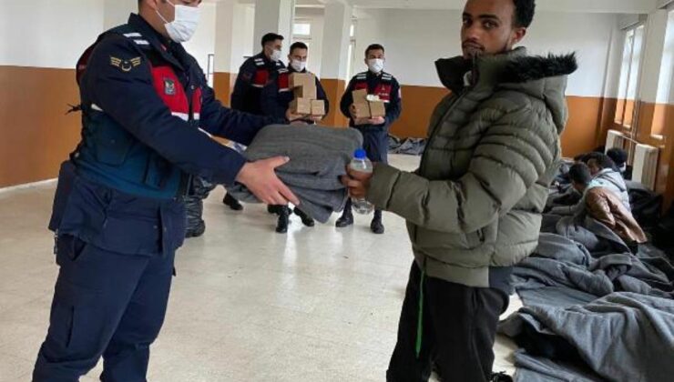 İzmir’de 32 kaçak göçmen yakalandı