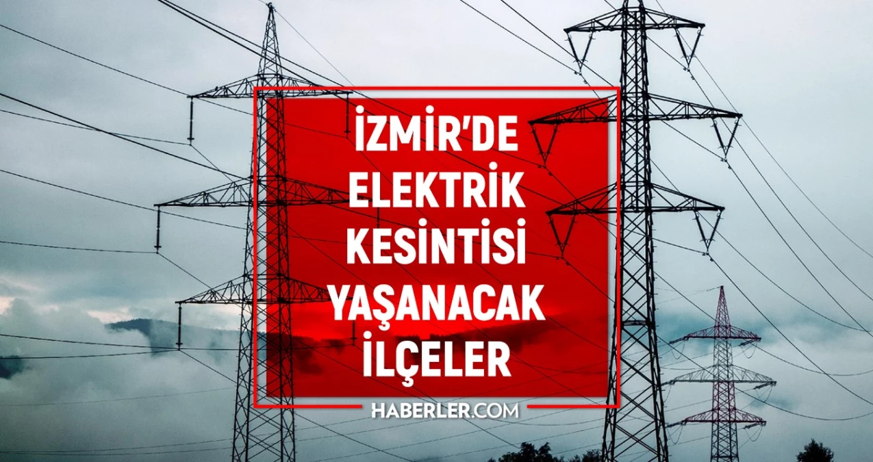 14 Temmuz İzmir GEDİZ elektrik kesintisi! AKTÜEL KESİNTİLER! İzmir’de elektrik ne vakit gelecek?
