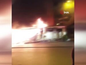 İzmir’de iş yeri yangınında kundaklama argümanı