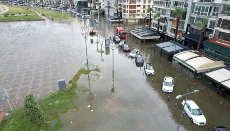 İzmir’deki taşkın; bini aşkın mesken ve iş yeri etkilendi