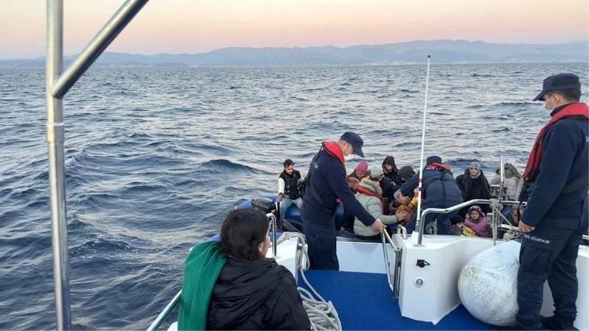 İzmir’de 78 sistemsiz göçmen yakalandı, 121 göçmen kurtarıldı
