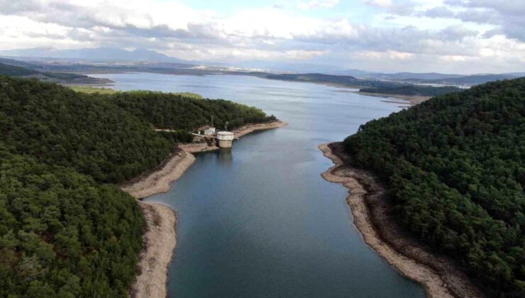 İzmir’deki Tahtalı Barajı’nda Su Düzeyi Düşüş Yaşandı