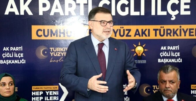 AK Parti İzmir Vilayet Lideri Bilal Saygılı, Çiğli ve Karşıyaka İlçe Başkanlıklarını Ziyaret Etti