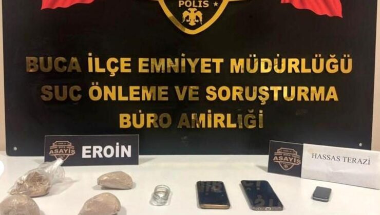 İzmir’de 660 gram eroin ele geçirildi, kuşkulu tutuklandı