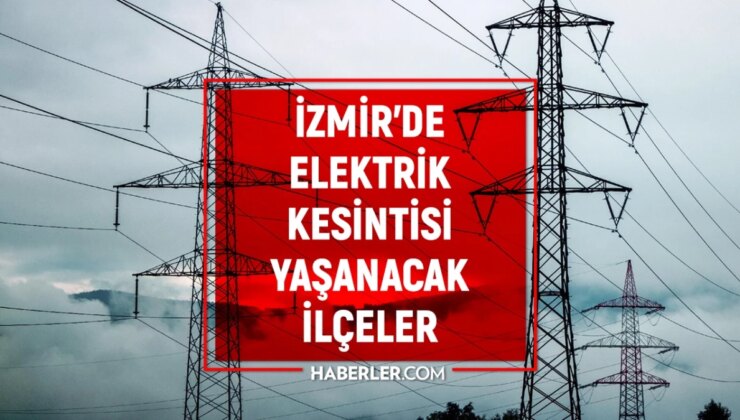 1-2 Ağustos İzmir GEDİZ elektrik kesintisi! AKTÜEL KESİNTİLER! Buca, Karabağlar, Bornova elektrik kesintisi! İzmir planlı elektrik kesintileri!