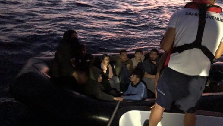 İzmir açıklarında 115 sistemsiz göçmen yakalandı