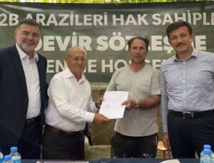 2B Topraklarının Evre Kontrat Merasimi Bayındır’da Yapıldı