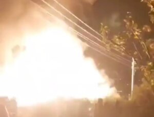 İzmir Buca’da Tüp Patlamasıyla Yangın Çıktı