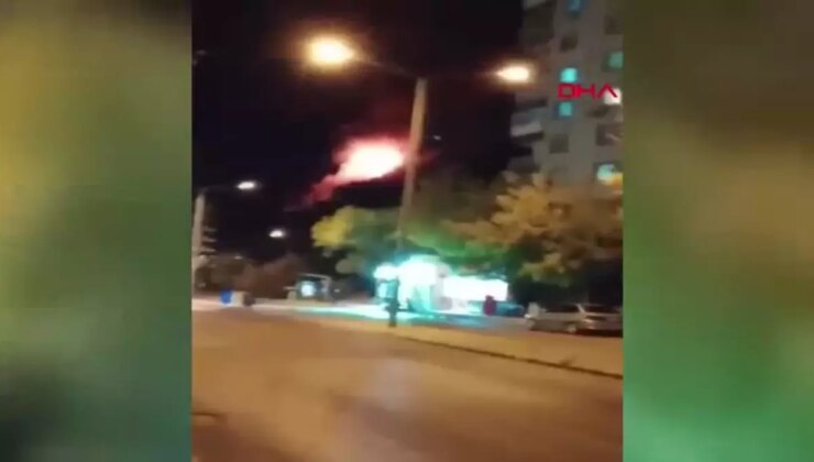 İzmir’de Orman Yangını: Gruplar Müdahale Ediyor