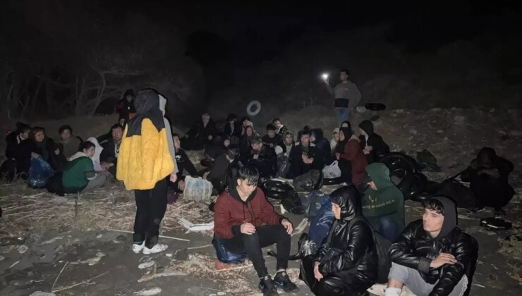 İzmir’de Sistemsiz Göçmenlere Yönelik Operasyon: 386 Yakalandı, 8 Kaçakçı Tutuklandı