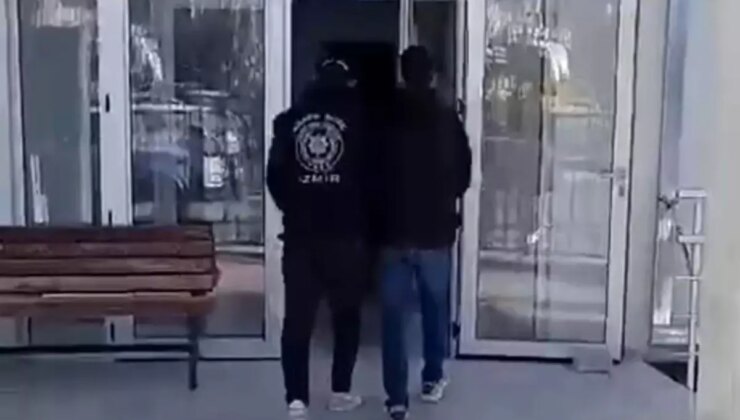 İzmir’de 12 Yıl 11 Ay Mahpus Cezası Bulunan Zanlı Yakalandı