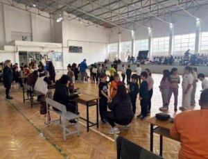 Aliağa’da bin 120 öğrenci sportif yetenek yaramasından geçti