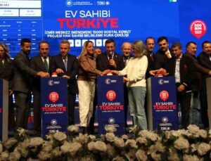 İzmir’de 21 bin konutun kurası çekildi