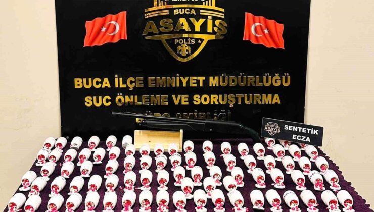 İzmir’de 5 bine yakın uyuşturucu hap ele geçirildi