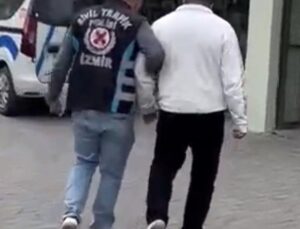 İzmir’de trafikte aracın önünü kesen şoföre ağır ceza
