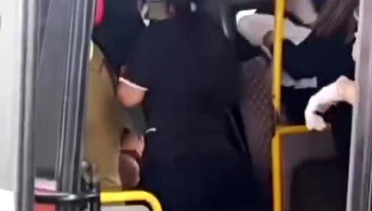 Seyahat sırasında sancılanan bayan dolmuşta doğum yaptı