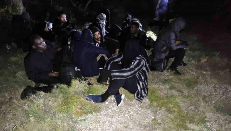 İzmir’de 3’ü çocuk 29 sistemsiz göçmen yakalandı