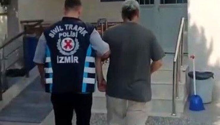 Motosikletliyi darbeden trafik magandası yakalandı, ceza yağdı