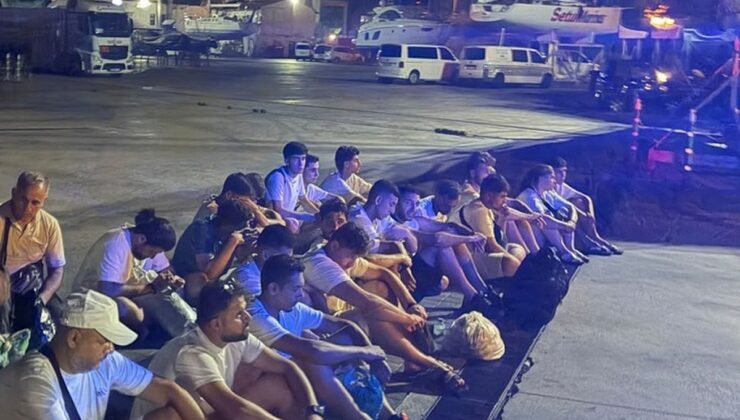 Muğla ve İzmir’de Göçmen Operasyonları: 25 Sistemsiz Göçmen Yakalandı, Aile Kurtarıldı